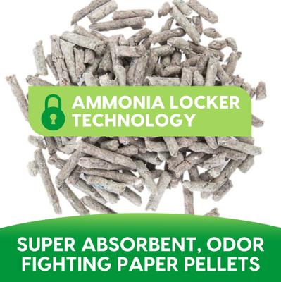 Fresh News Unscented Non-Clumping Paper Cat Litter, 12lb