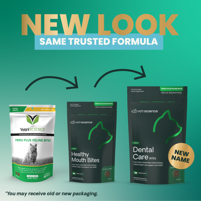 Perio-Plus Dental Care Bites for Cats, 60ct