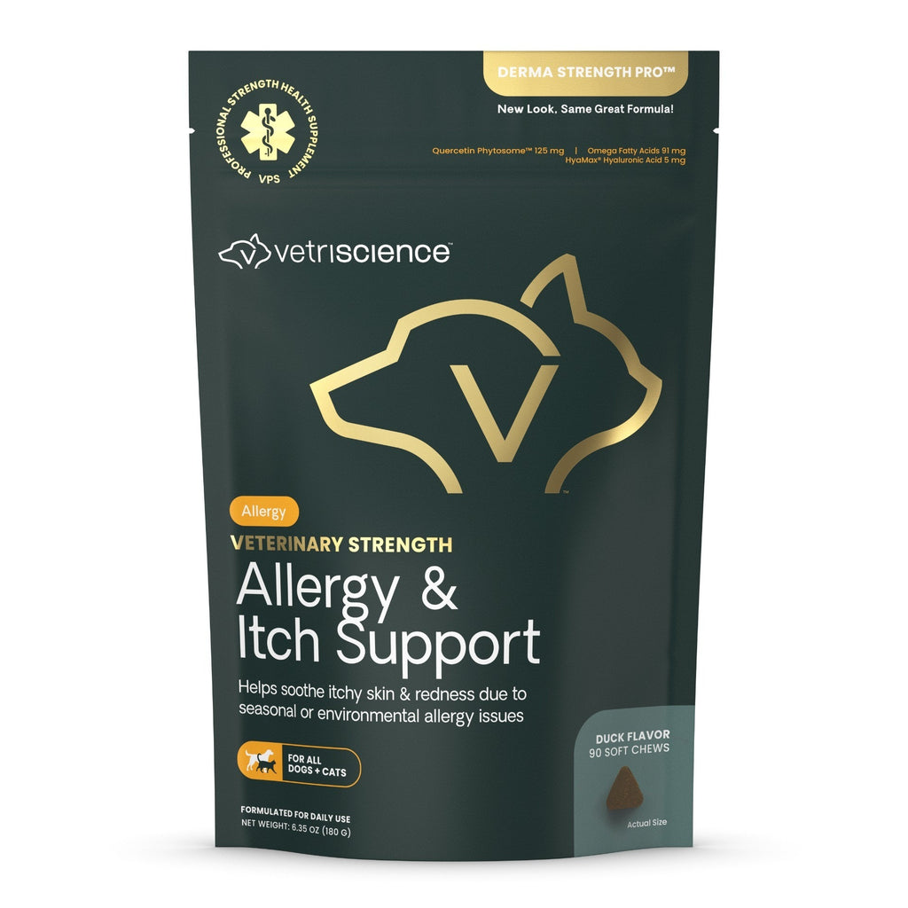 Veterinary Strength Allergy & Itch Support for Cat & Dogs, 90ct bag