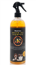 E3 K9 Waterless Argan Oil Shampoo: 16oz