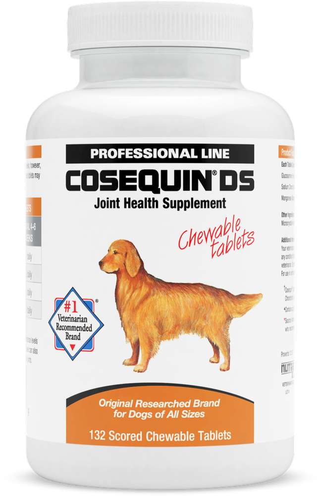 Nutramax Cosequin DS for Dogs, 132ct Chewable Tablets