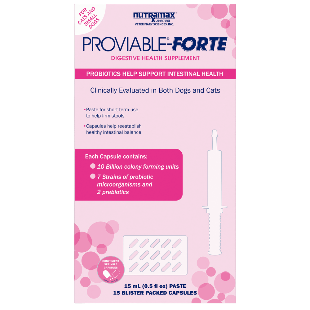 Nutramax Proviable Forte for Cats & Dogs