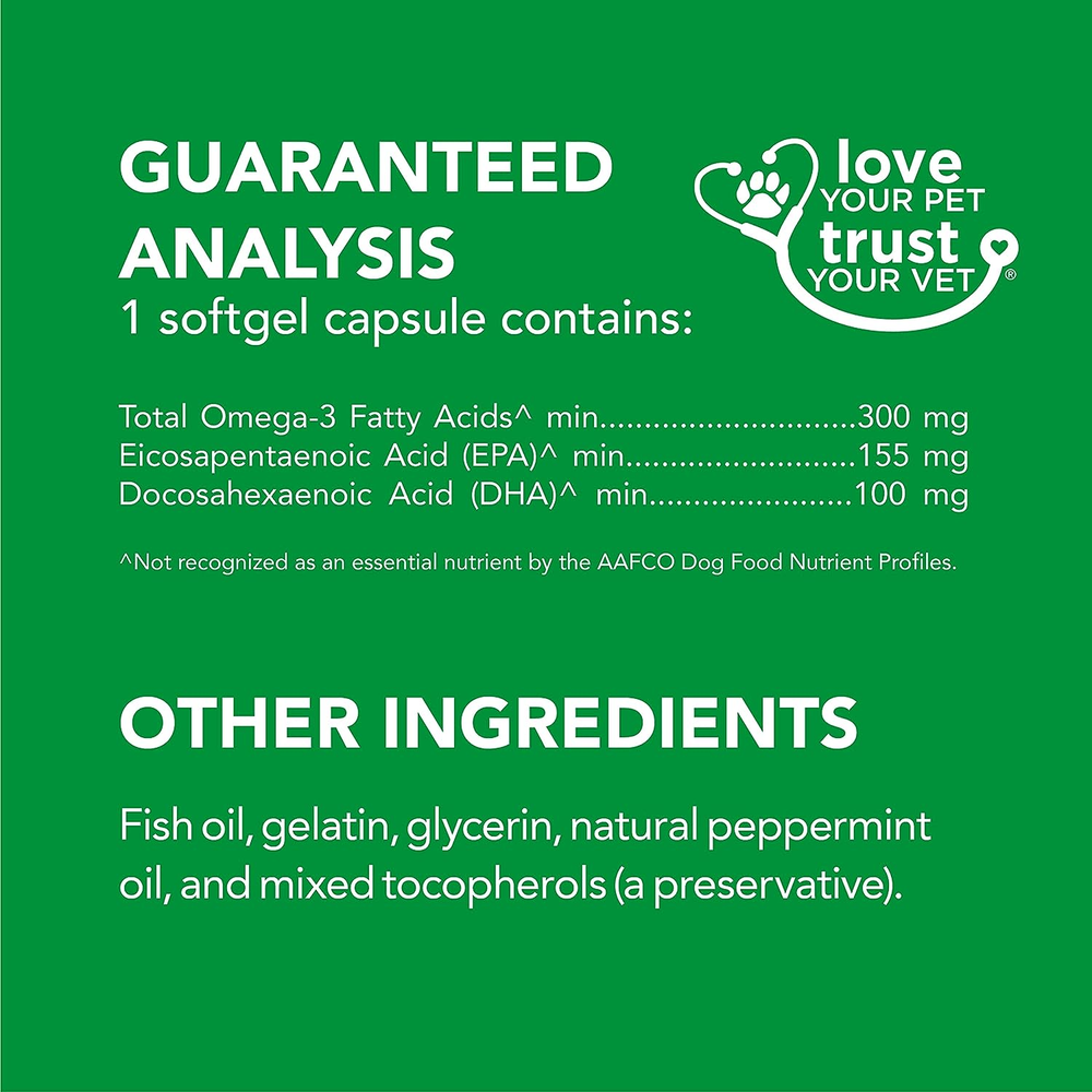 Nutramax Welactin for Dogs Softgel Capsules, 120ct