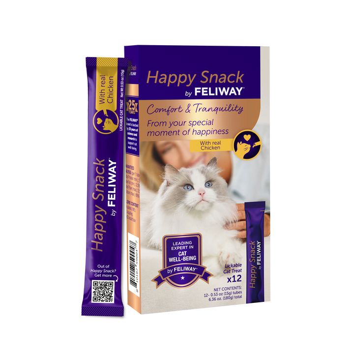 Feliway Happy Snack 0.5oz Tubes, 12ct pack