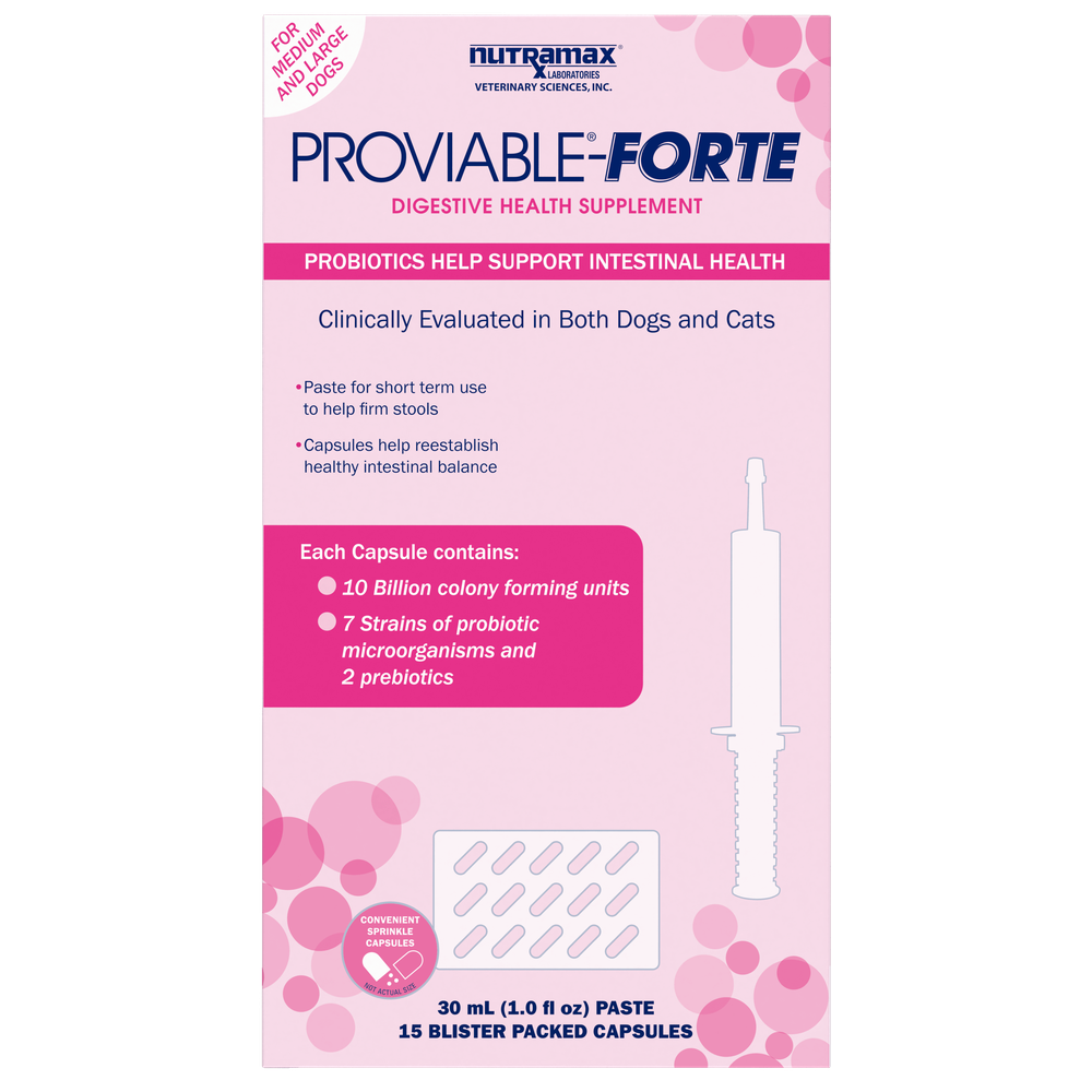 Nutramax Proviable Forte for Cats & Dogs