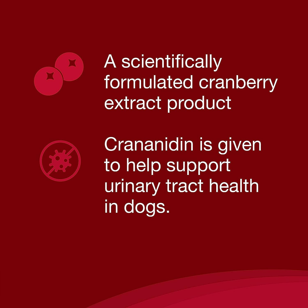 Nutramax Crananidin Chewable Tablets, 75ct