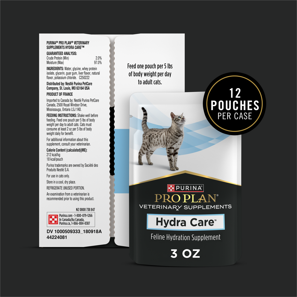 Purina Pro Pan Veterinary Supplements Hydra Care Pour Packets: 12ct box