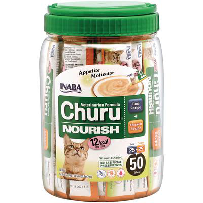 Churu Nourish: Chicken & Tuna, 50 Count Jar