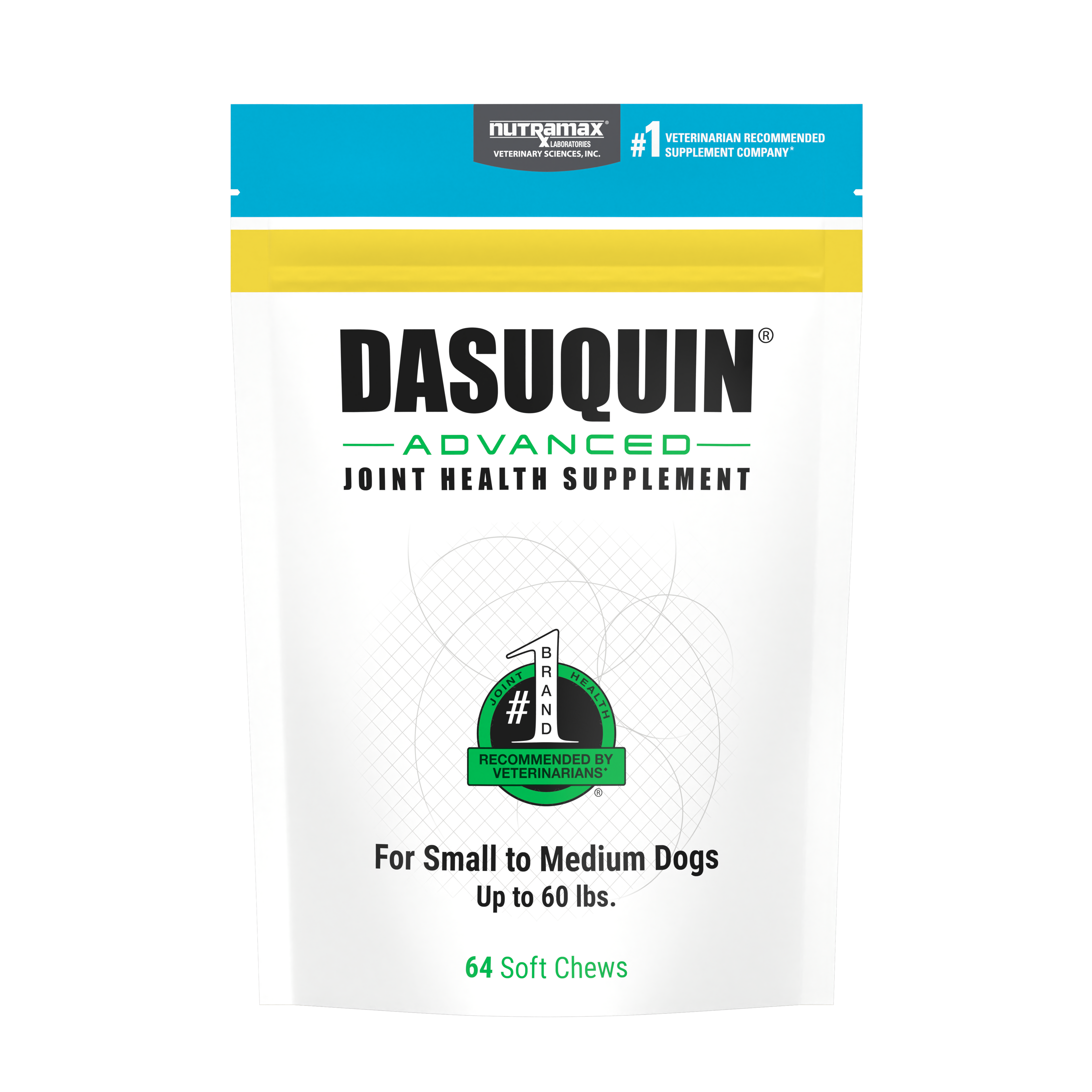 Nutramax Dasuquin Advanced With Eggshell Membrane, 64ct Soft Chews